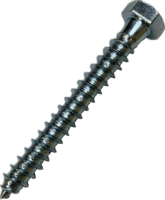 3/8 X 3" HEX LAG SCREW ZINC FULL THD